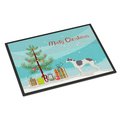 Carolines Treasures 24 x 36 in. Greyhound Christmas Tree Indoor or Outdoor Mat CK3543JMAT